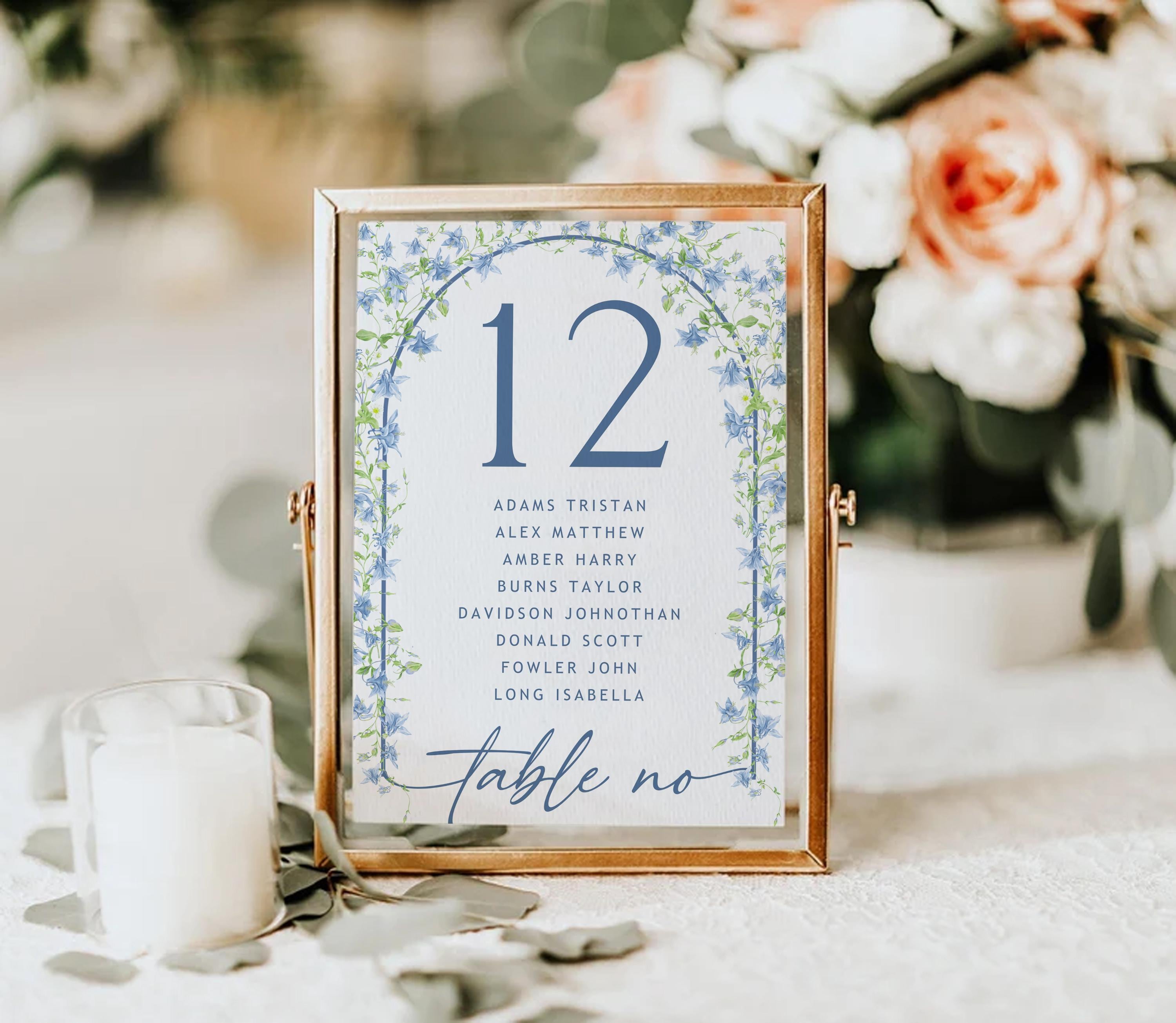 Custom Watercolor Venue Wedding Invitation | Printable Wedding Stationery Bundle | Editable Canva Template