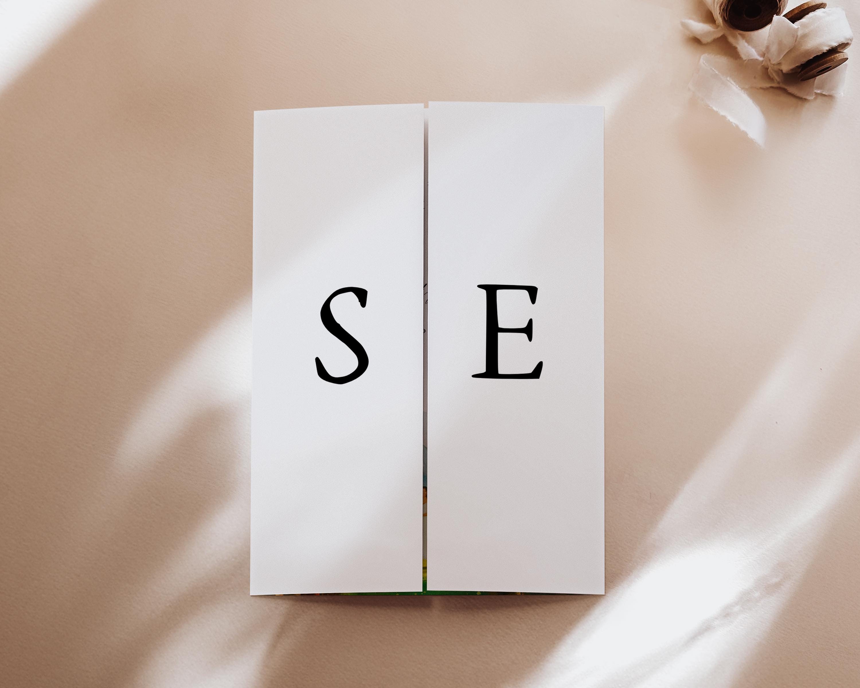 Modern Watercolor Venue Wedding Invitation, Gatefold Canva Template, Custom Editable Invite