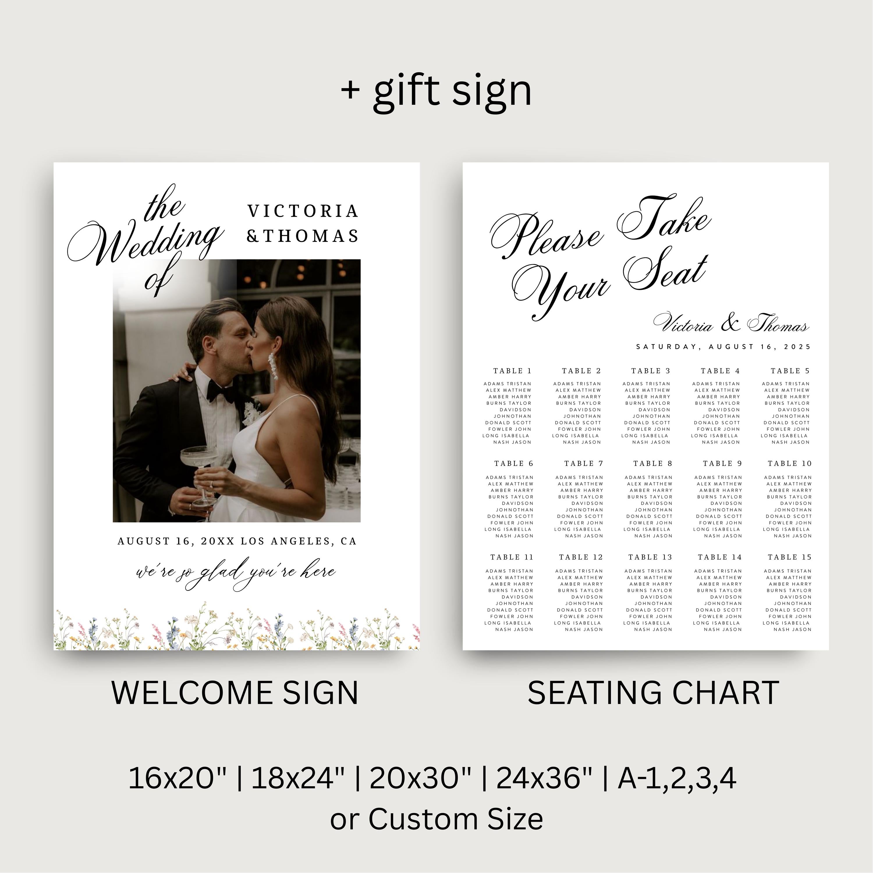 Custom Venue Lineart Invitation Suite | Editable Modern Wedding Invite Canva Template, Wedding Stationery Bundle