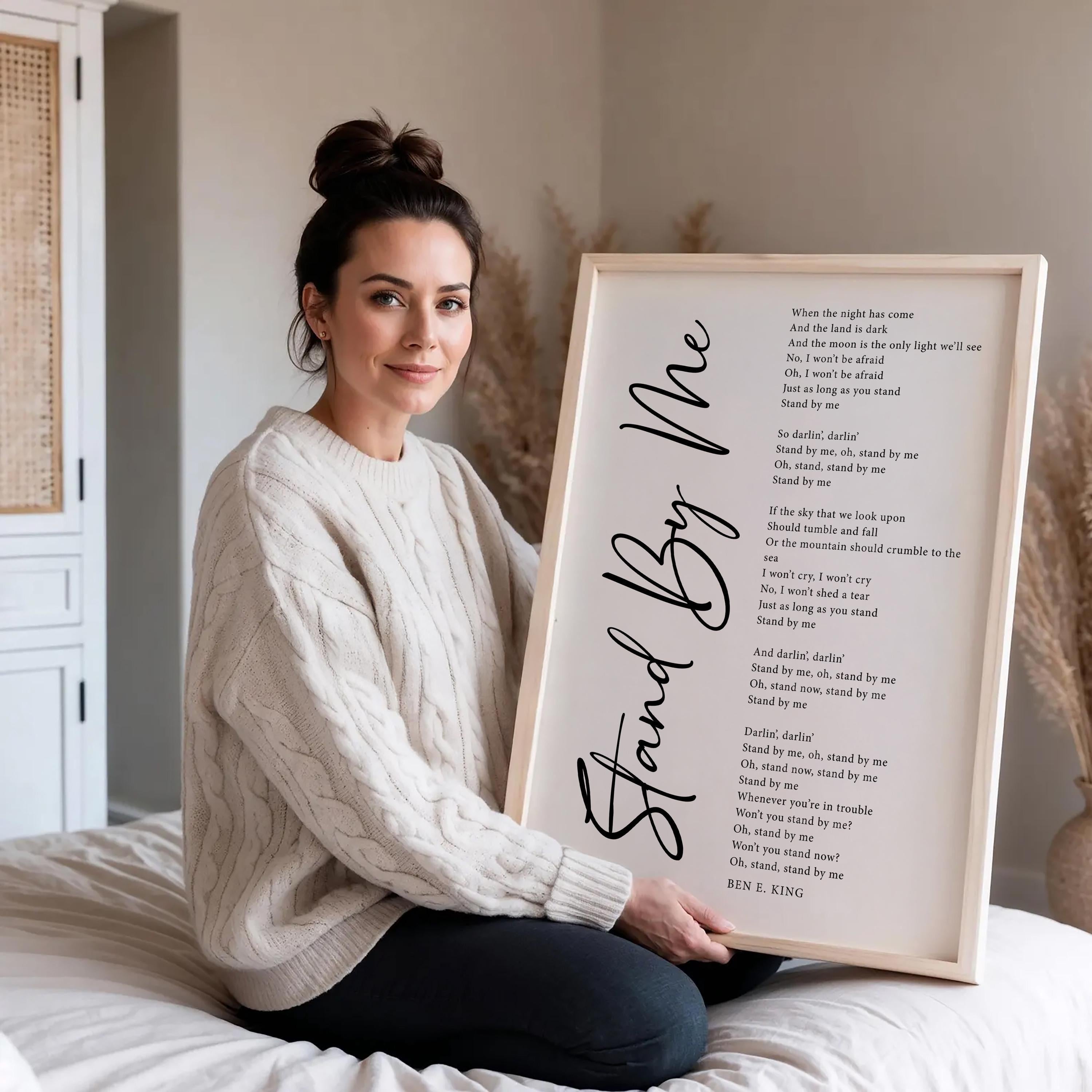 Personalized Wedding Song Lyrics Print: Custom Anniversary Wall Art