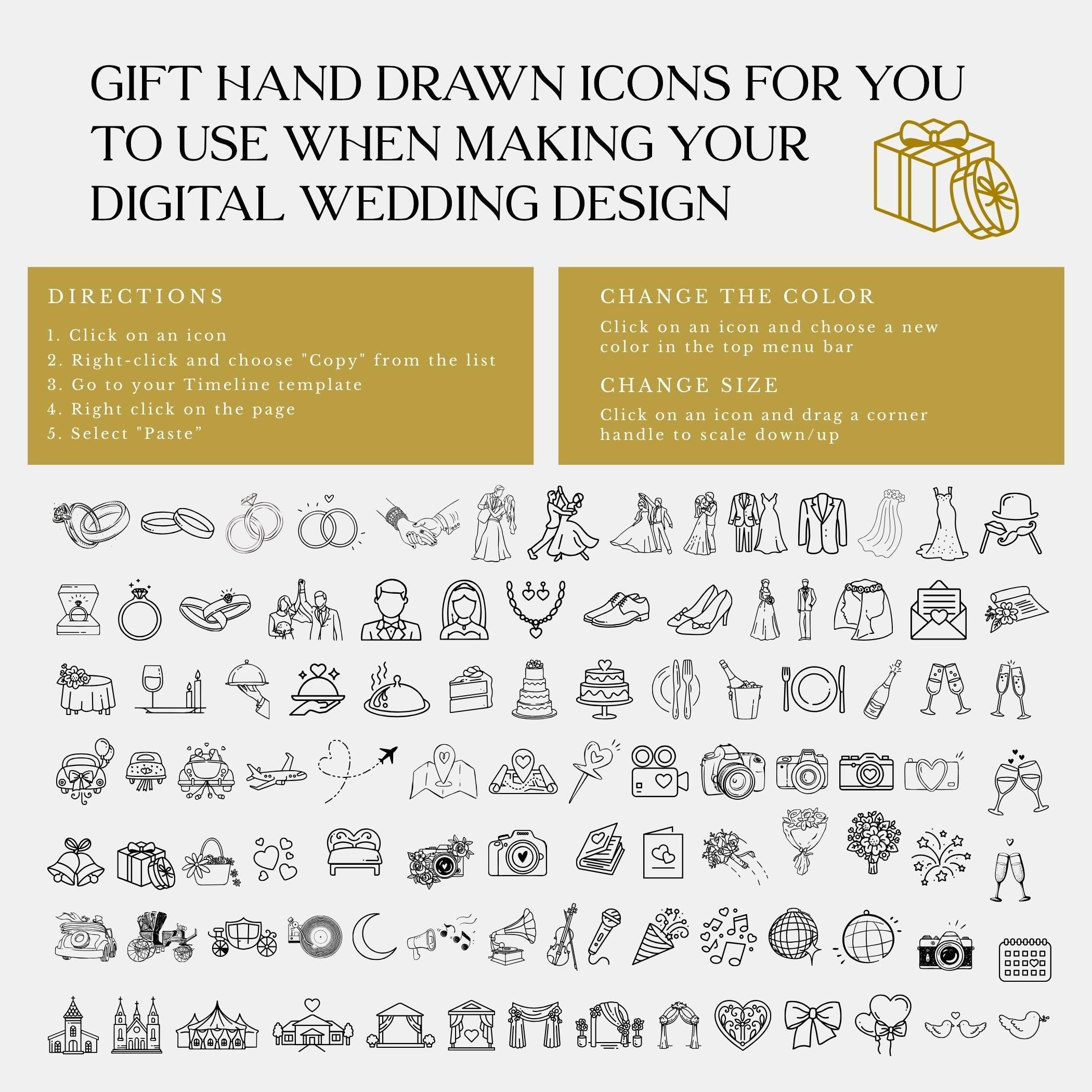 Venue Sketch Wedding Invitation Suite, Digital Wedding Phone Invite, Custom electronic venue E-vite, Editable Canva Template