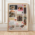 Valentine's Matchbook Poster Template, Custom Digital Print (Editable Canva File)