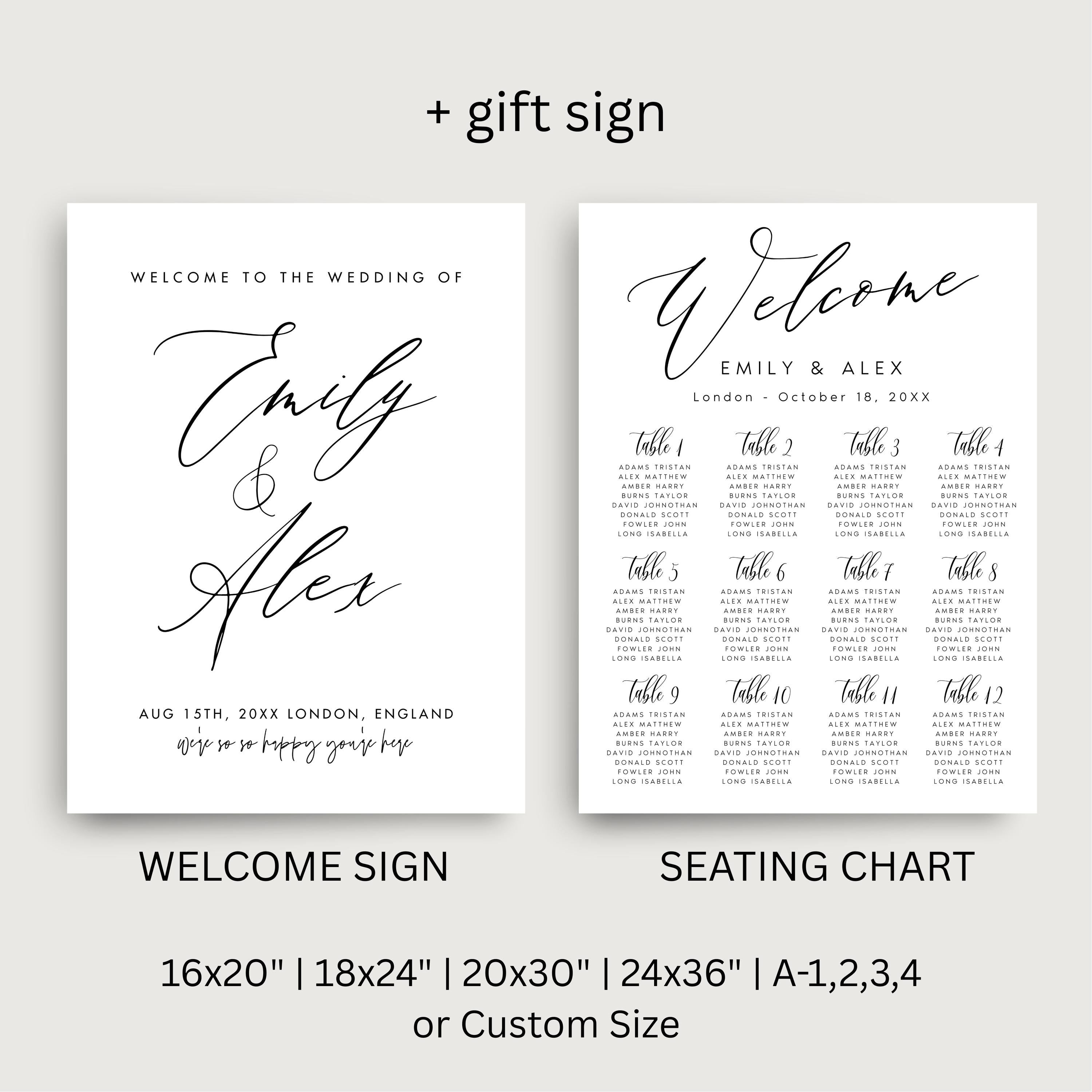 Custom Watercolor Venue Wedding Invitation Suite | Modern Invite set | Editable Canva Template