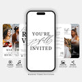 Animated Wedding Video Invitation: Photo & Music Template (Canva)