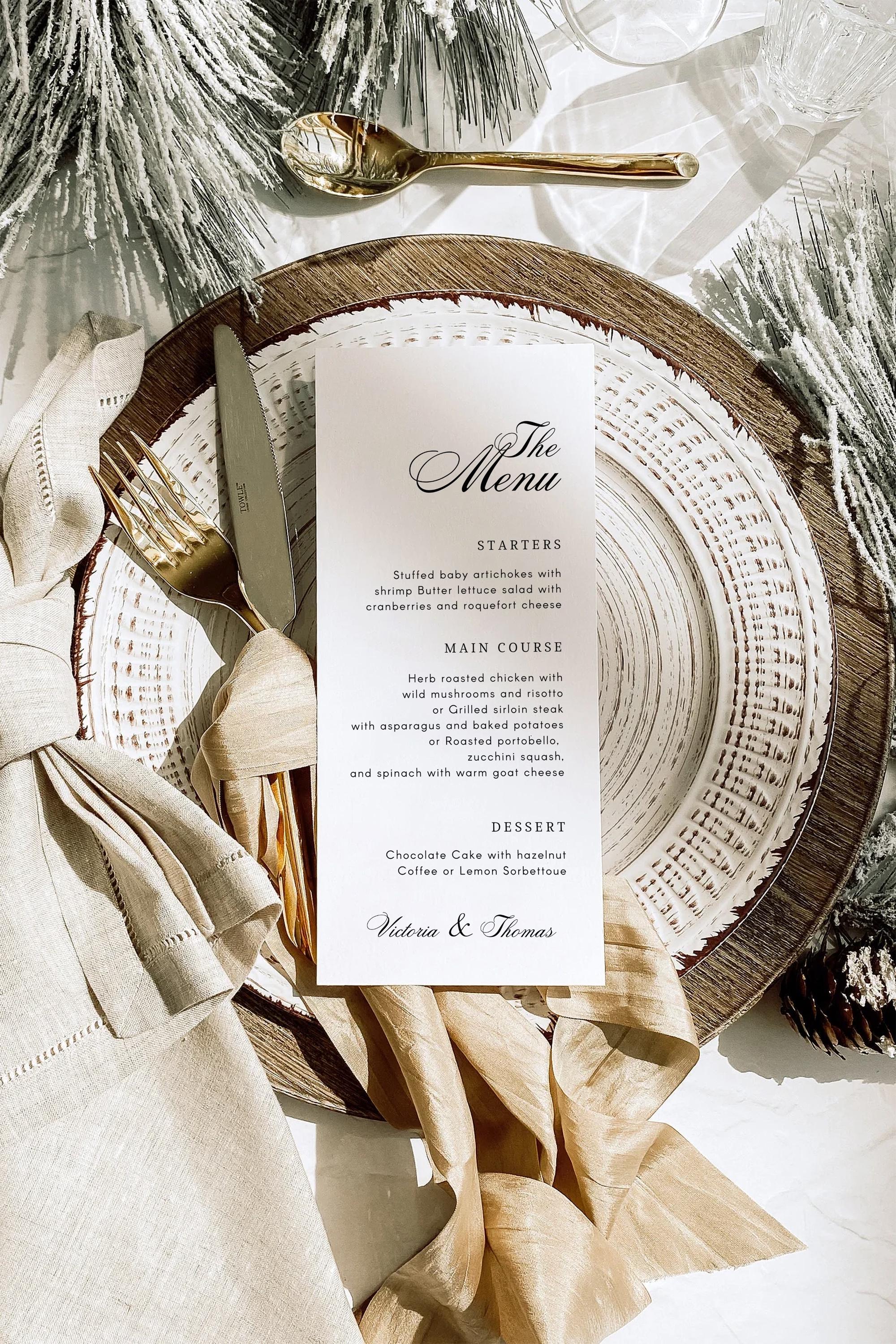 Custom Watercolor Venue Wedding Invitation Suite | Modern Invite set | Editable Canva Template
