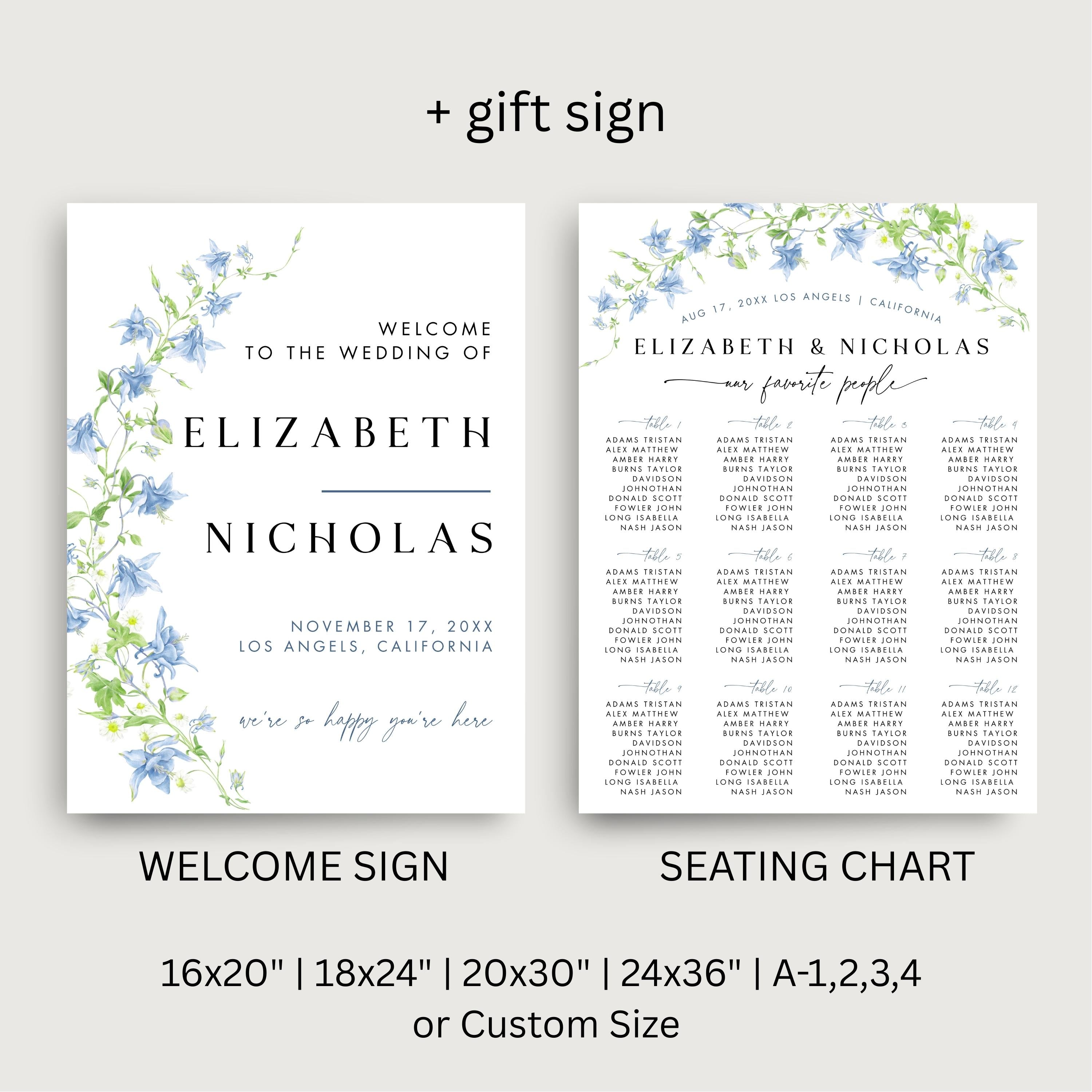 Custom Watercolor Venue Wedding Invitation | Printable Wedding Stationery Bundle | Editable Canva Template