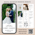 Interactive Wedding Web Invitation: RSVP, Map & Countdown Timer
