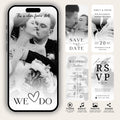 Animated Wedding Video Invitation: Photo & Music Template (Canva)