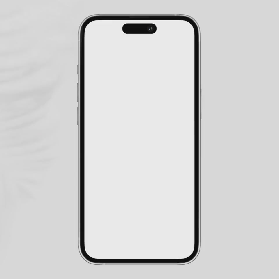 Animated Wedding Invitation Template: Minimalist Digital Phone Invite (Canva)