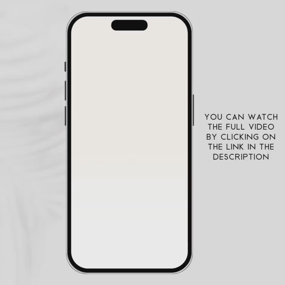 Animated Wedding Video Invitation Template, Canva Editable, Add Photo and Music