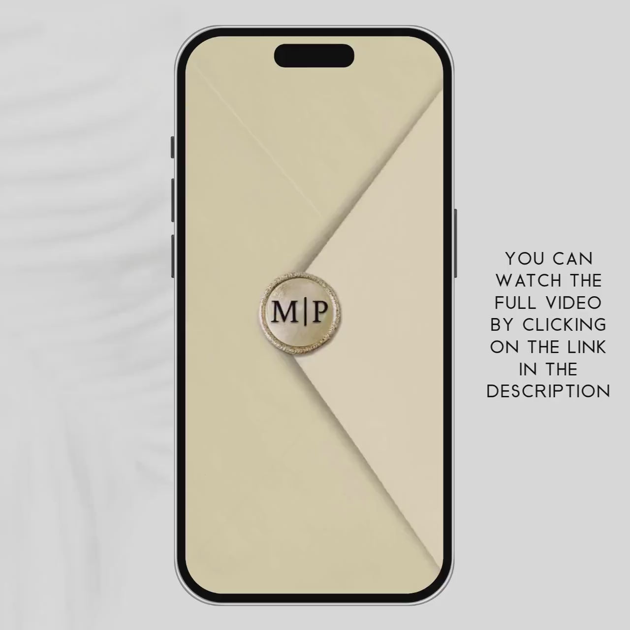 Animated Wedding Video Invitation: Photo & Music Template (Canva)